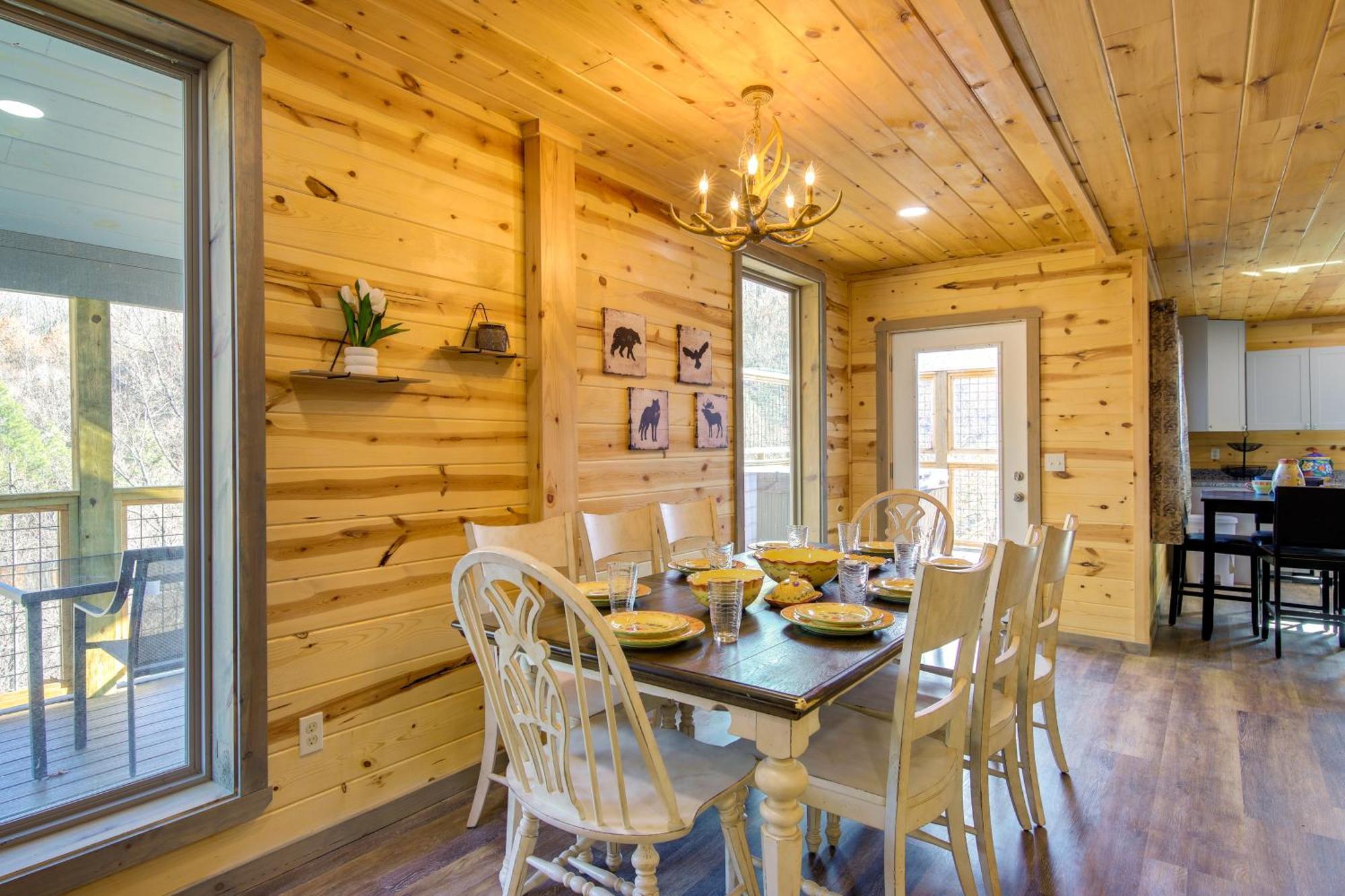 Gatlinburg Cabin With Game Room, Hot Tub And Mtn Views Exterior photo